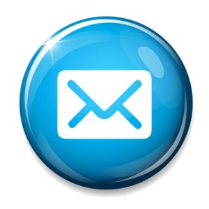Mail icon. Message sign